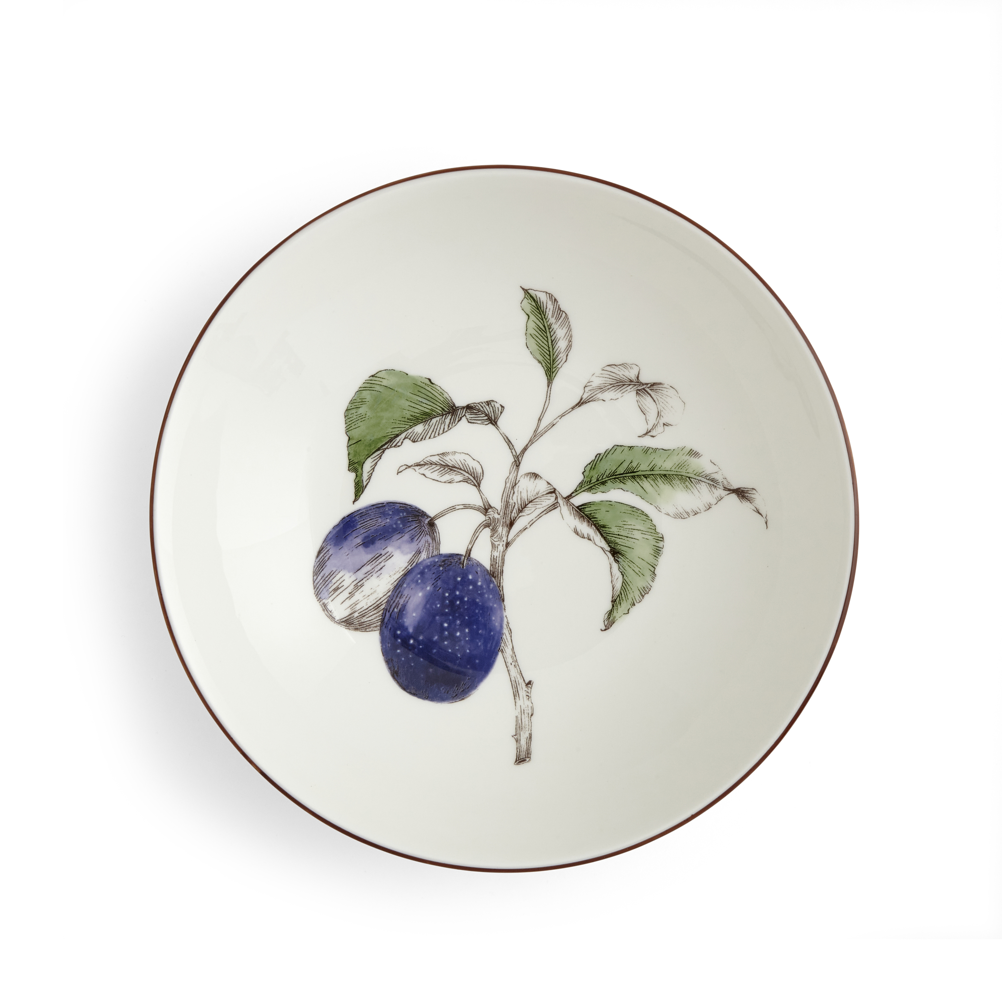Nature's Bounty 9 Inch Pasta Bowl, Plum image number null